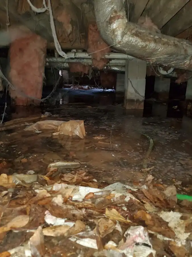 Crawl space flood assessment for Leak Detection & Repair in La Vergne